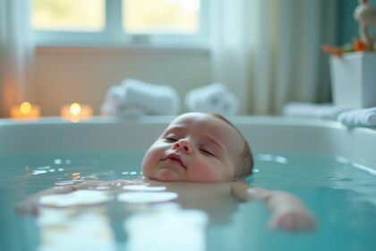 Les vertus surprenantes du bain thérapeutique pour bébé